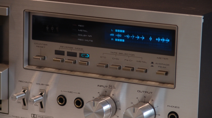 CT-F750 BlueLine Stereo Cassette Deck