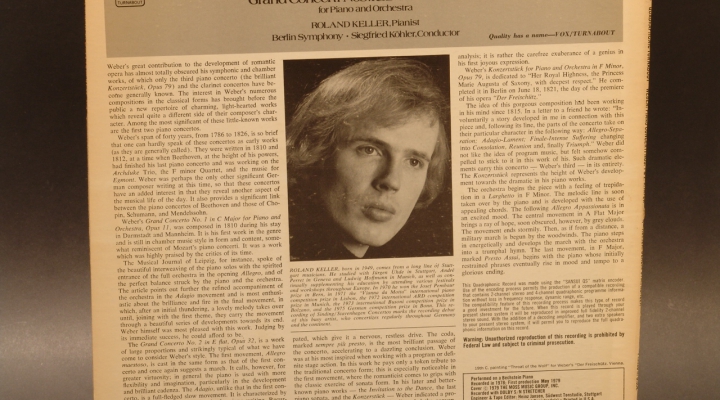 Weber-Grand Concerti 1979 LP