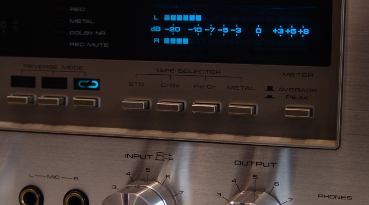 CT-F750 BlueLine Stereo Kassetten Deck