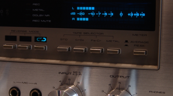 CT-F750 BlueLine Stereo Cassette Deck