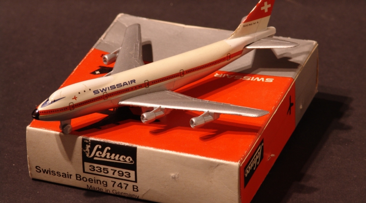 SCHUCO Boeing 747 SwissAir 