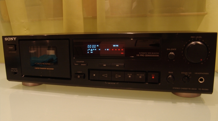 TC-RX390 Stereo Kasetten Reverese Deck