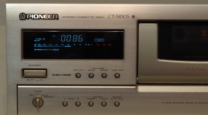 CT-S830S Stereo Casette Deck