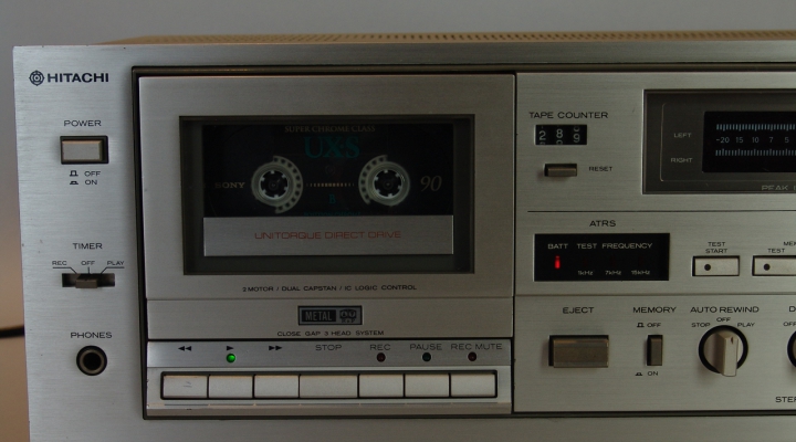 D-3300M Champagne Stereo Cassette Deck