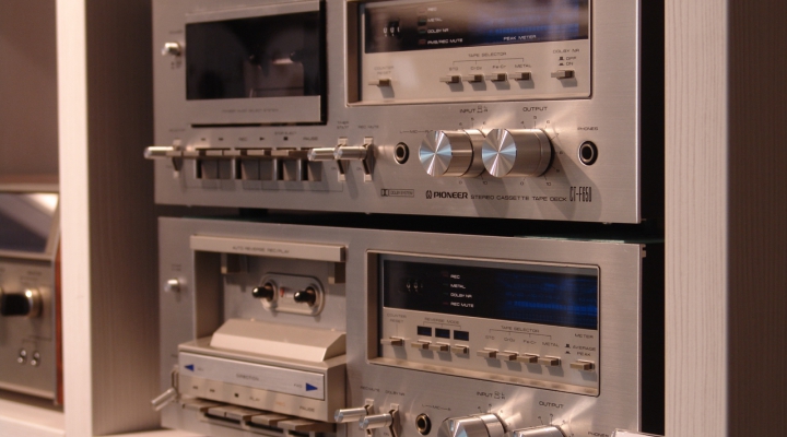 CT-F750 BlueLine Stereo Cassette Deck