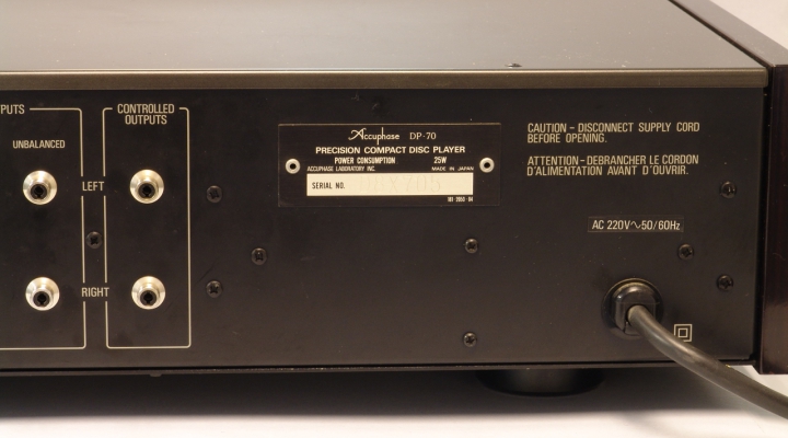 DP-70 Champagne Stereo CD Spieler
