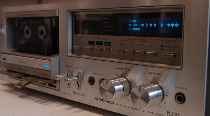 CT-F750 BlueLine Stereo Kassetten Deck