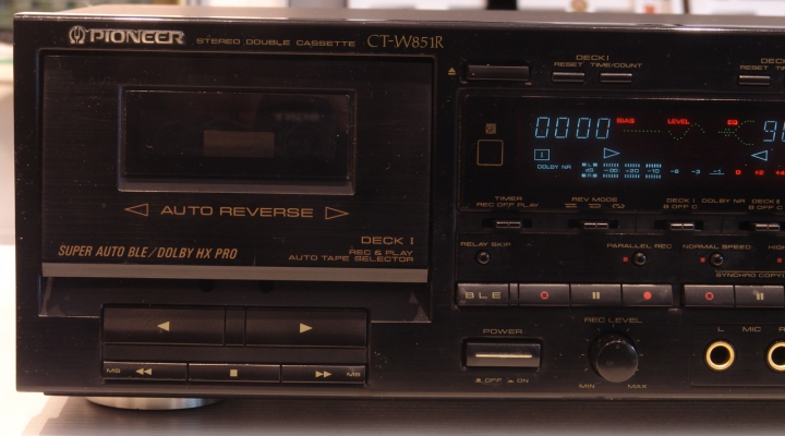 CT-W851 Double Cassette Deck