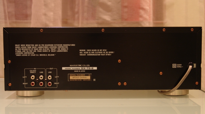 GX-75MK2 Stereo Kassetten Deck