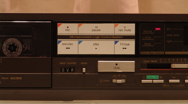 RS-M235 Stereo Cassette Deck