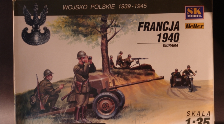 Francja 1940/Diorama Modell 1:35 Poland 1995