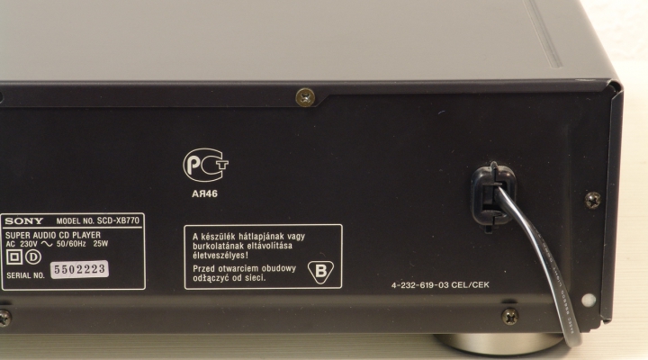 SCD-XB770 QS SACD/CD Spieler