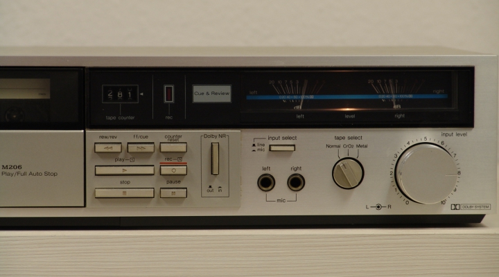 RS-M206 Stereo Cassette Deck