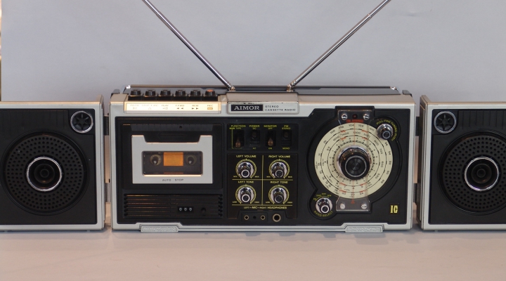 ST-801 Tragbare Stereo Kasetten Radio