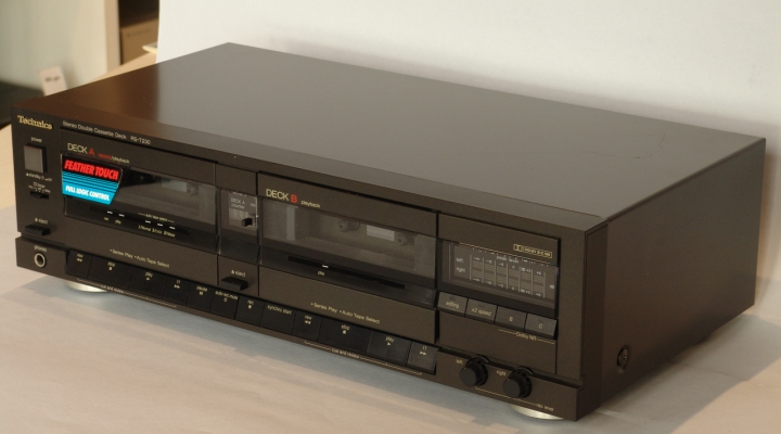 RS-T230 Double Cassette Deck