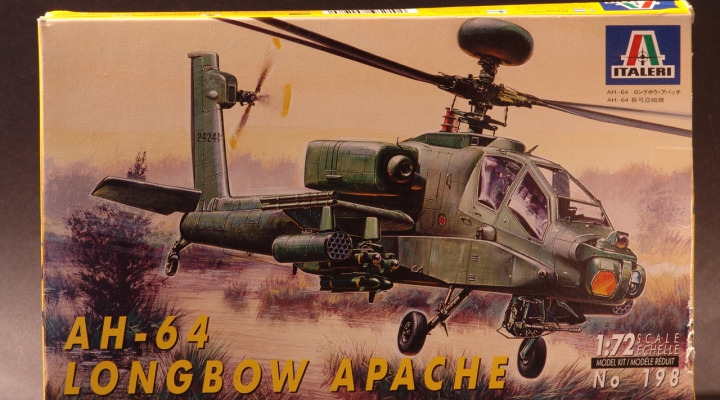 Longbow Apache 1986 Modell 1:72 Italy 1999