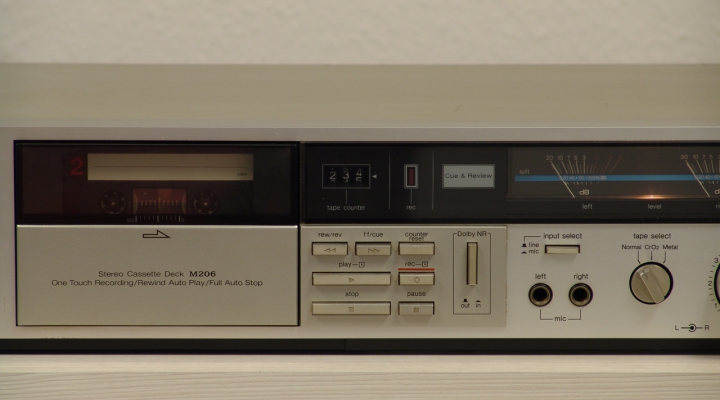 RS-M206 Stereo Cassette Deck
