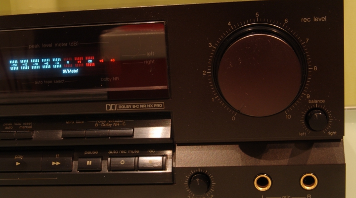 RS-BX404 Stereo Cassette Deck