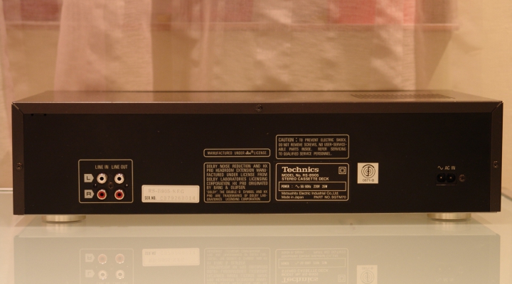 RS-B905 DBX Stereo Kassetten Deck