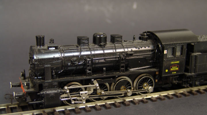 BR55 SNCF 040.D.90 Steam Loc