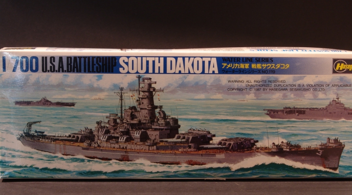 South Dakota Modell 1:700 Japan 1989