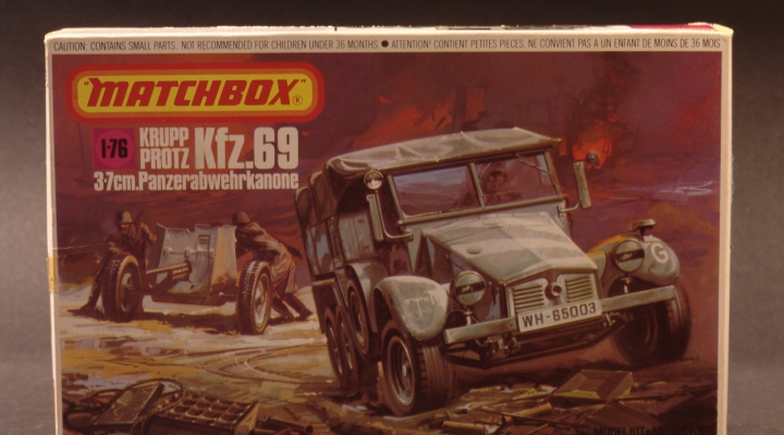 Krupp KFZ.69 1941 Modell 1:76 England 1970