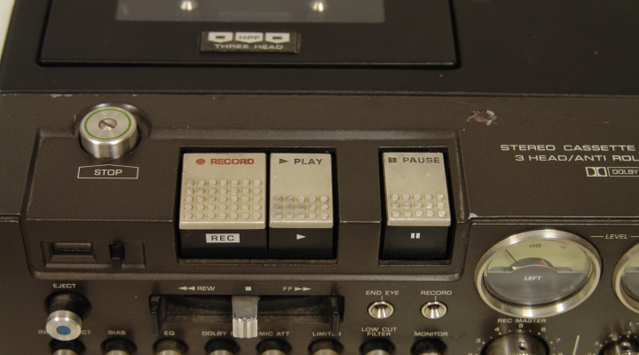 RS-686D Stereo Reporter Tonband Deck