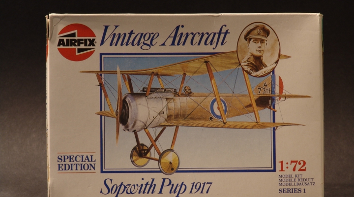 Sopwith Pup 1917 Modell 1:72 France 1988