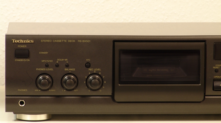 RS-BX501 Stereo Cassette Deck