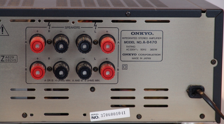 A-8470 Integra Stereo Amplifier