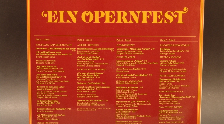 Ein Opernfest 1974 2LP