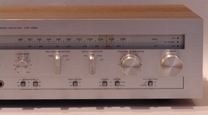 CR-420 StereO Receiver