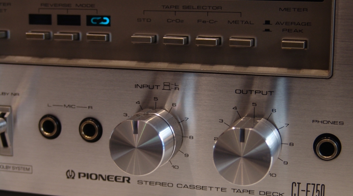 CT-F750 BlueLine Stereo Kassetten Deck