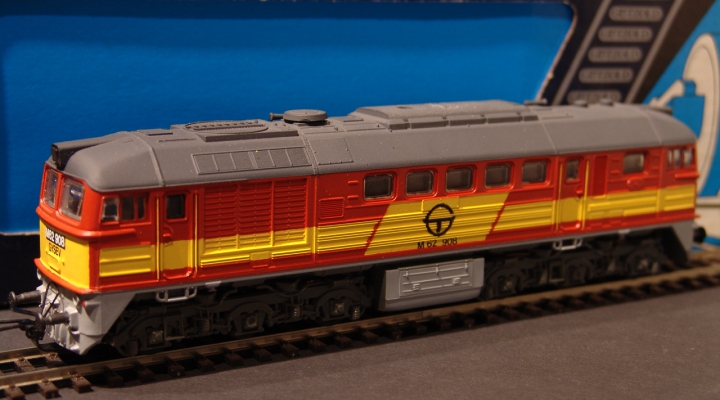 M62 908 GYSEV BR120 Diesel Loc