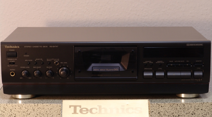RS-BX747 Stereo Cassette Deck