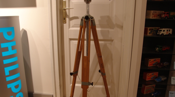 Tripod Photo Stativ Holz / DDR