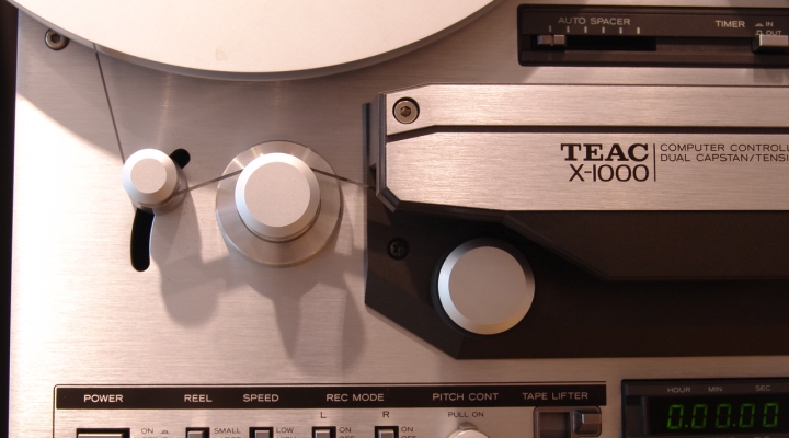 X-1000 Stereo Tonband Rekorder