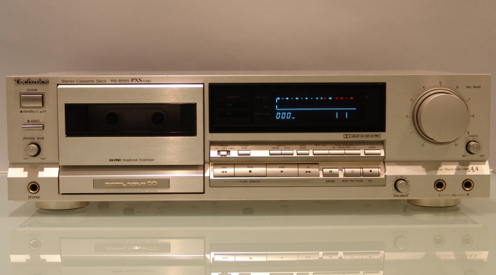 RS-B565 SilverLine Stereo Cassette Deck