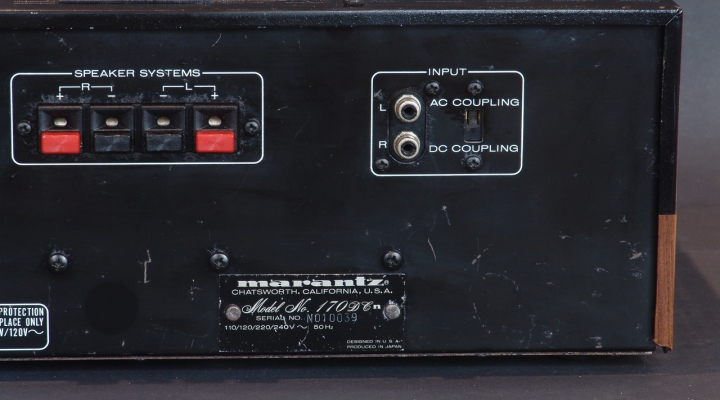  170 DC Sztereó Amplifier/Main