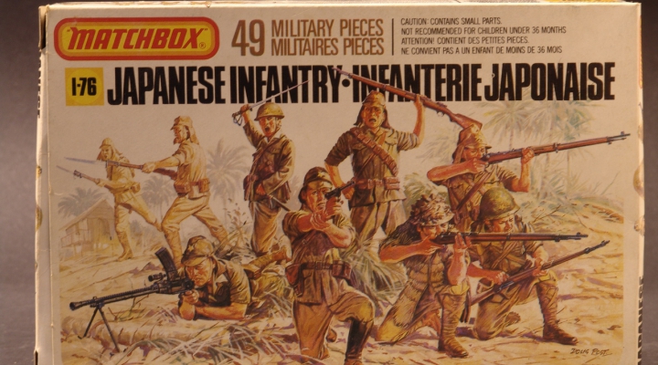 Japanese Infantry 1945 Modell 1:76 England 1969