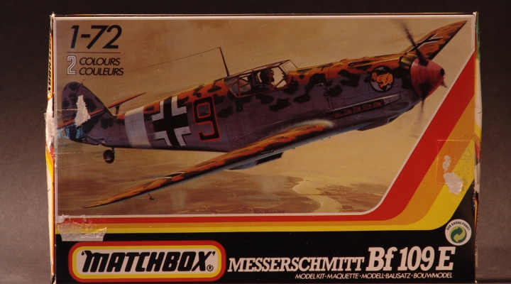 Messerschmitt 109E 1940 Modell 1:72 England 1989