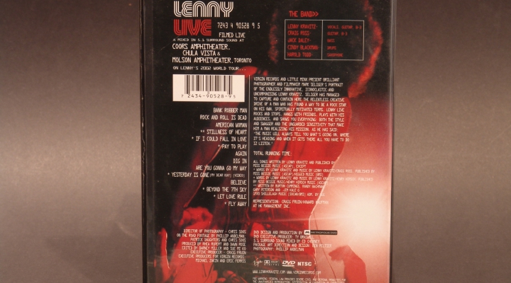 Lenny Kravitz-Live DVD