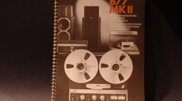 B77 User Manual MKI/MKII 40 Page