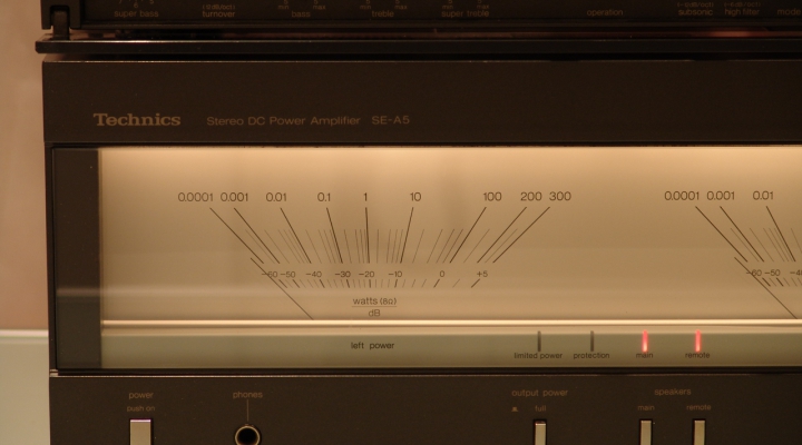 SE-A5 / SU-A6 Stereo Amplifier
