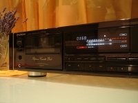 CT-91a Urushi Piano Black Stereo Kassetten Deck