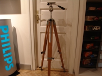 Tripod Photo Stativ Holz / DDR